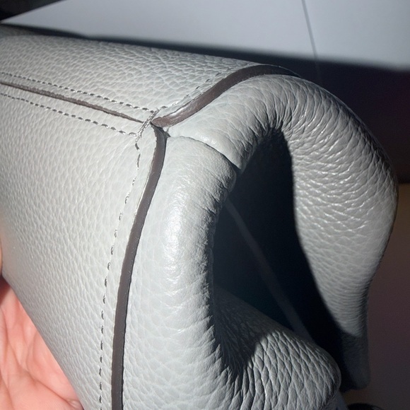 Coach 55200 Pebble Leather Charlie Bucket in grey Crossbody NO CROSSBODY STRAP - Picture 6 of 10